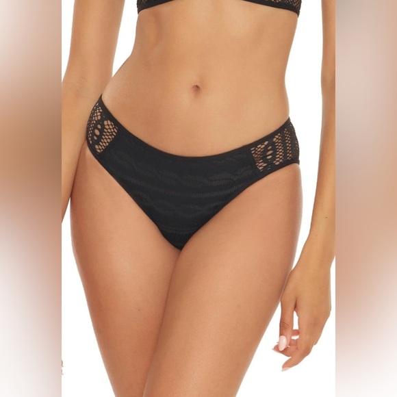 BECCA by Rebecca Virtue Color Play Crochet Kennedy Hipster Bottoms - Picture 1 of 6